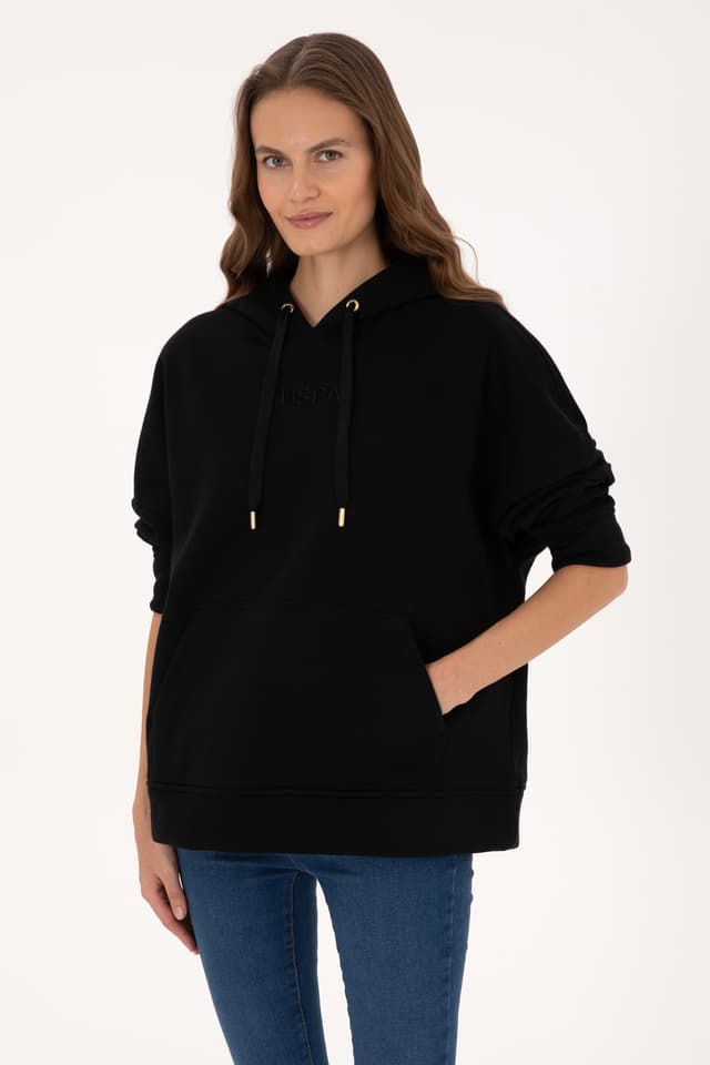 سوئیتشرت زنانه U.S. Polo Assn. مشکی کلاهدار مدل 50314938-VR046 سوئیتشرت زنانه U.S. Polo Assn. مشکی کلاهدار مدل 50314938-VR046