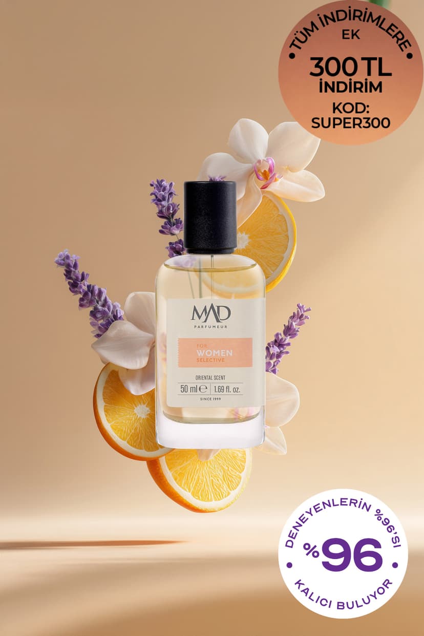 عطر زنانه Mad Parfüm Selective مدل Y102 50 ml عطر زنانه Mad Parfüm Selective مدل Y102 50 ml