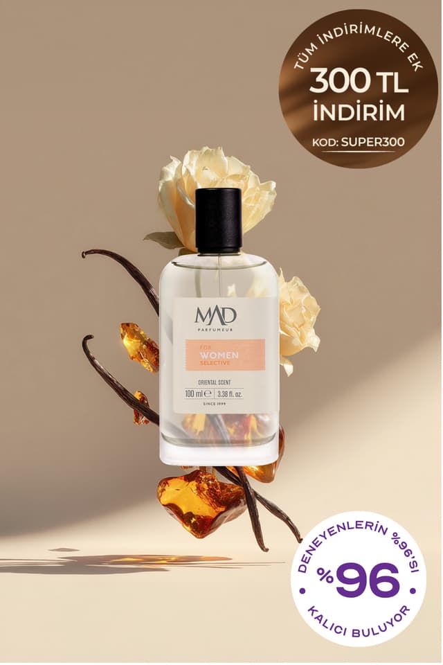 عطر زنانه Mad Parfüm Selective 100 ml مدل H105 عطر زنانه Mad Parfüm Selective 100 ml مدل H105