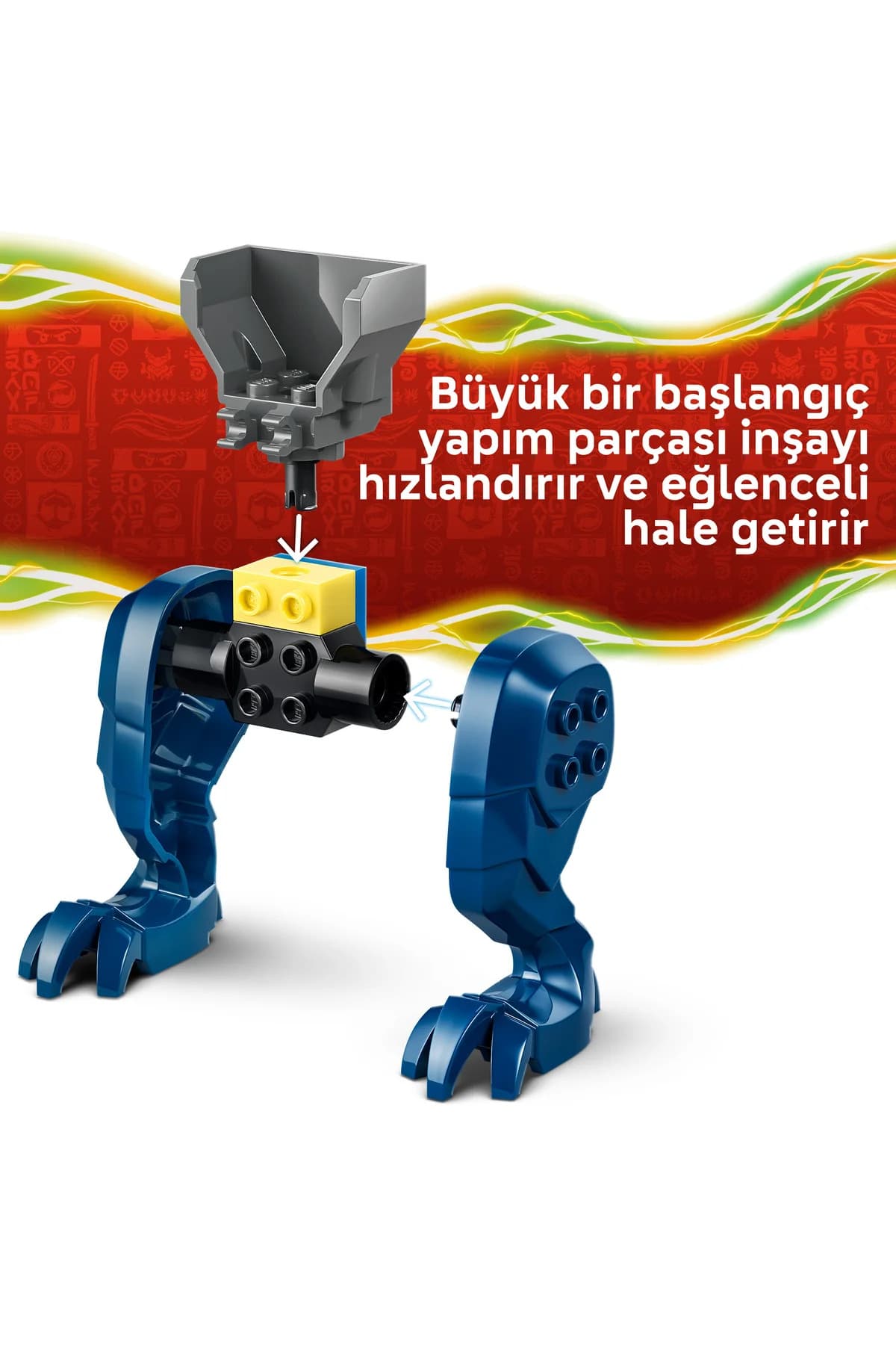 لگو NINJAGO کودکان 4+ نبرد ربات اژدهای Jay مدل 71853 (107 قطعه) لگو NINJAGO کودکان 4+ نبرد ربات اژدهای Jay مدل 71853 (107 قطعه)