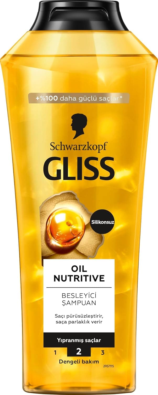شامپو Gliss مغذی موهای آسیبدیده با Omega 9 و روغن Marula 400 ml شامپو Gliss مغذی موهای آسیبدیده با Omega 9 و روغن Marula 400 ml