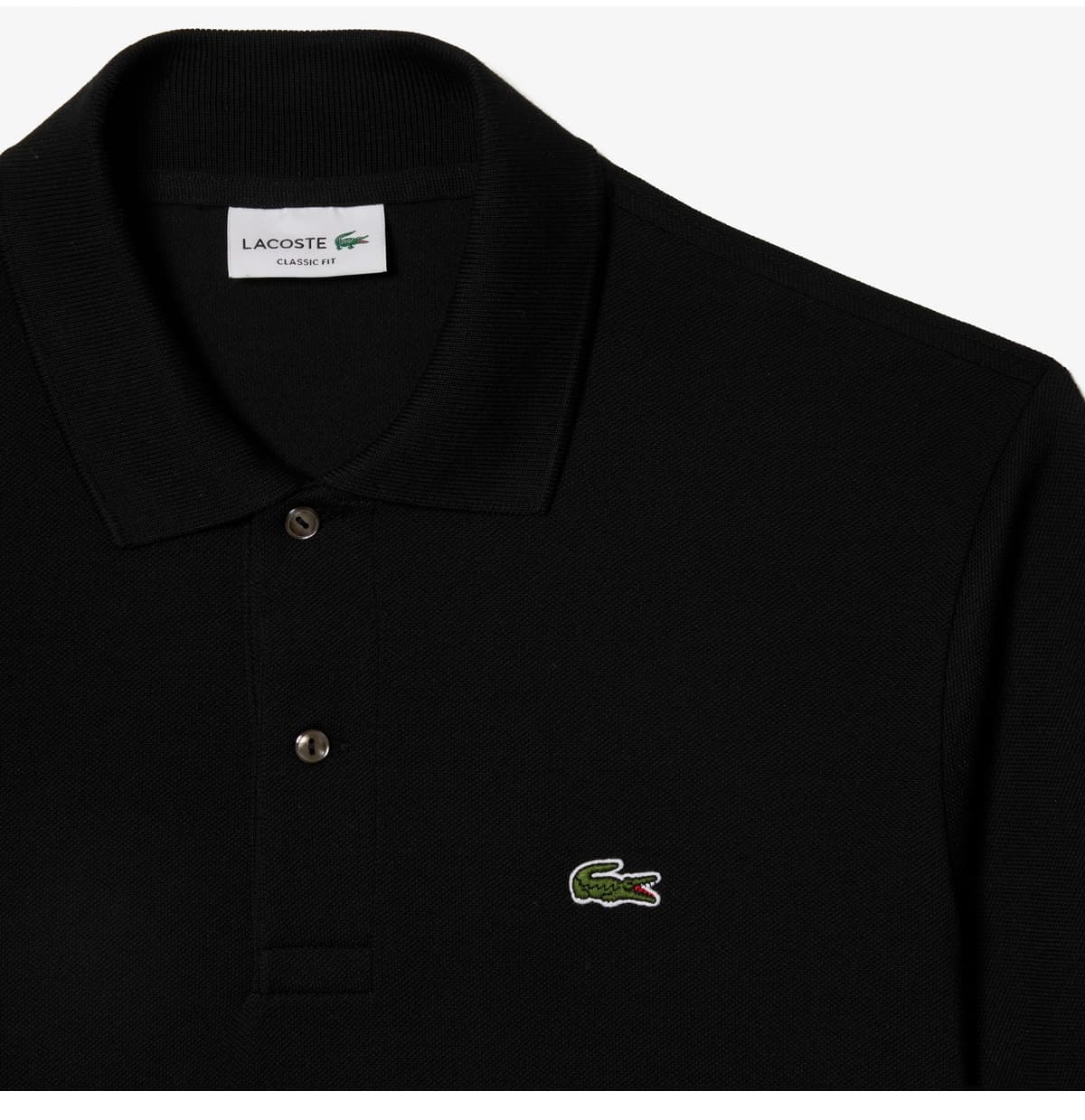پولوشرت مردانه Lacoste فیت کلاسیک مشکی مدل L.12.12 پولوشرت مردانه Lacoste فیت کلاسیک مشکی مدل L.12.12