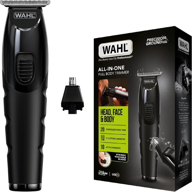 ماشین اصلاح مردانه Wahl چندکاره با باتری لیتیومی مدل 3028664 ماشین اصلاح مردانه Wahl چندکاره با باتری لیتیومی مدل 3028664