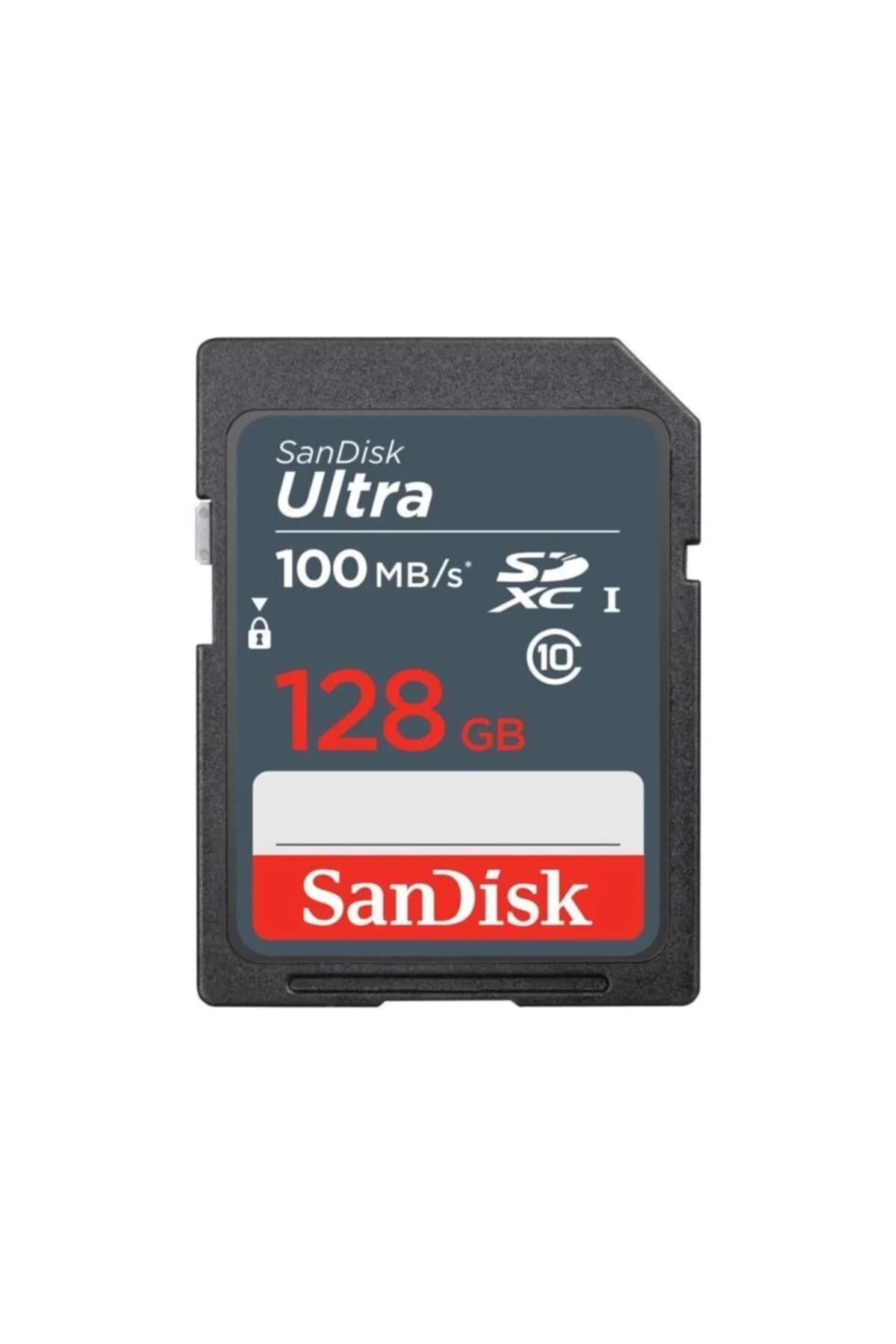 کارت حافظه SDXC Sandisk Ultra با ظرفیت 128GB و سرعت 100MB/s مدل SDSDUNR-128g-gn3ın کارت حافظه SDXC Sandisk Ultra با ظرفیت 128GB و سرعت 100MB/s مدل SDSDUNR-128g-gn3ın