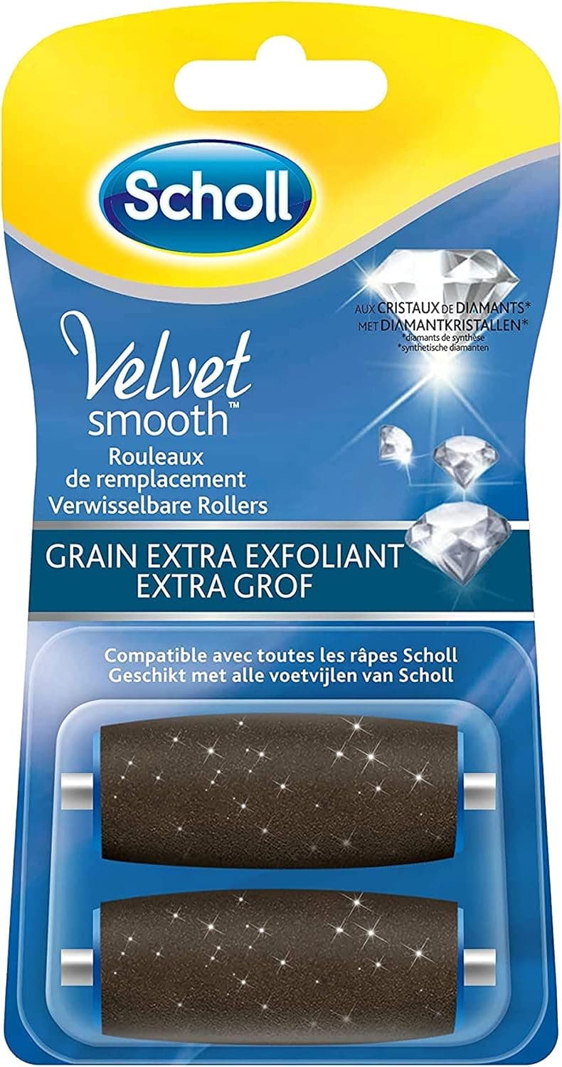 دستگاه پدیکور Dr. Scholl's Velvet Smooth Express Pedi Crystal Diamonds ۲ رول یدکی دستگاه پدیکور Dr. Scholl's Velvet Smooth Express Pedi Crystal Diamonds ۲ رول یدکی