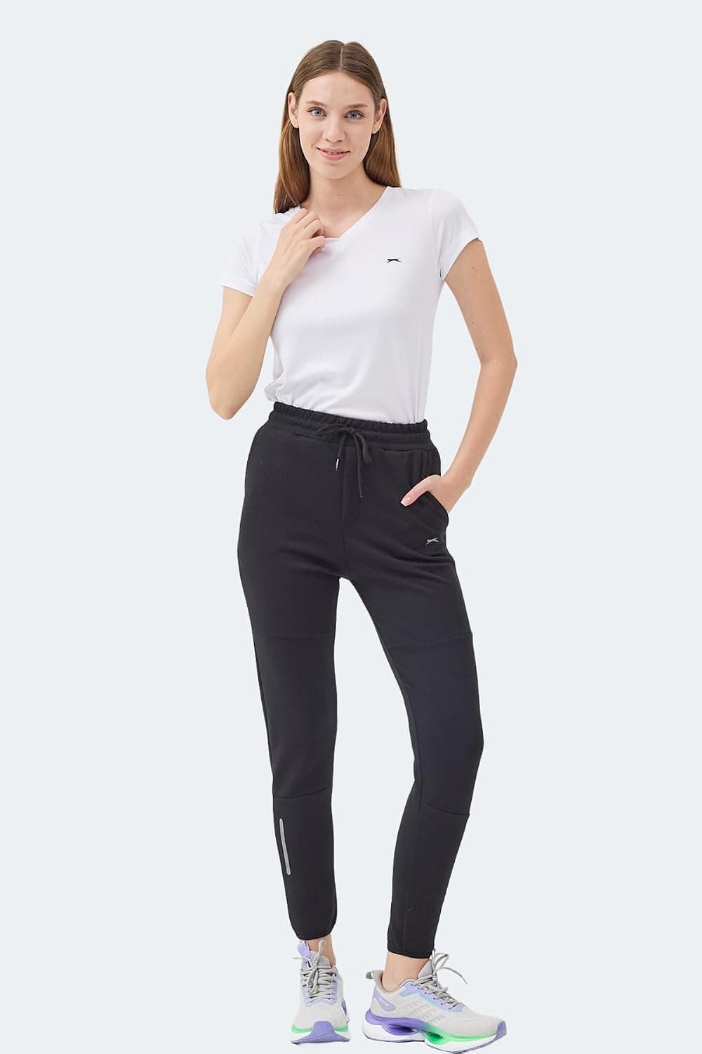 شلوار گرمکن زنانه Slazenger KHALI مدل ST23PK086 شلوار گرمکن زنانه Slazenger KHALI مدل ST23PK086
