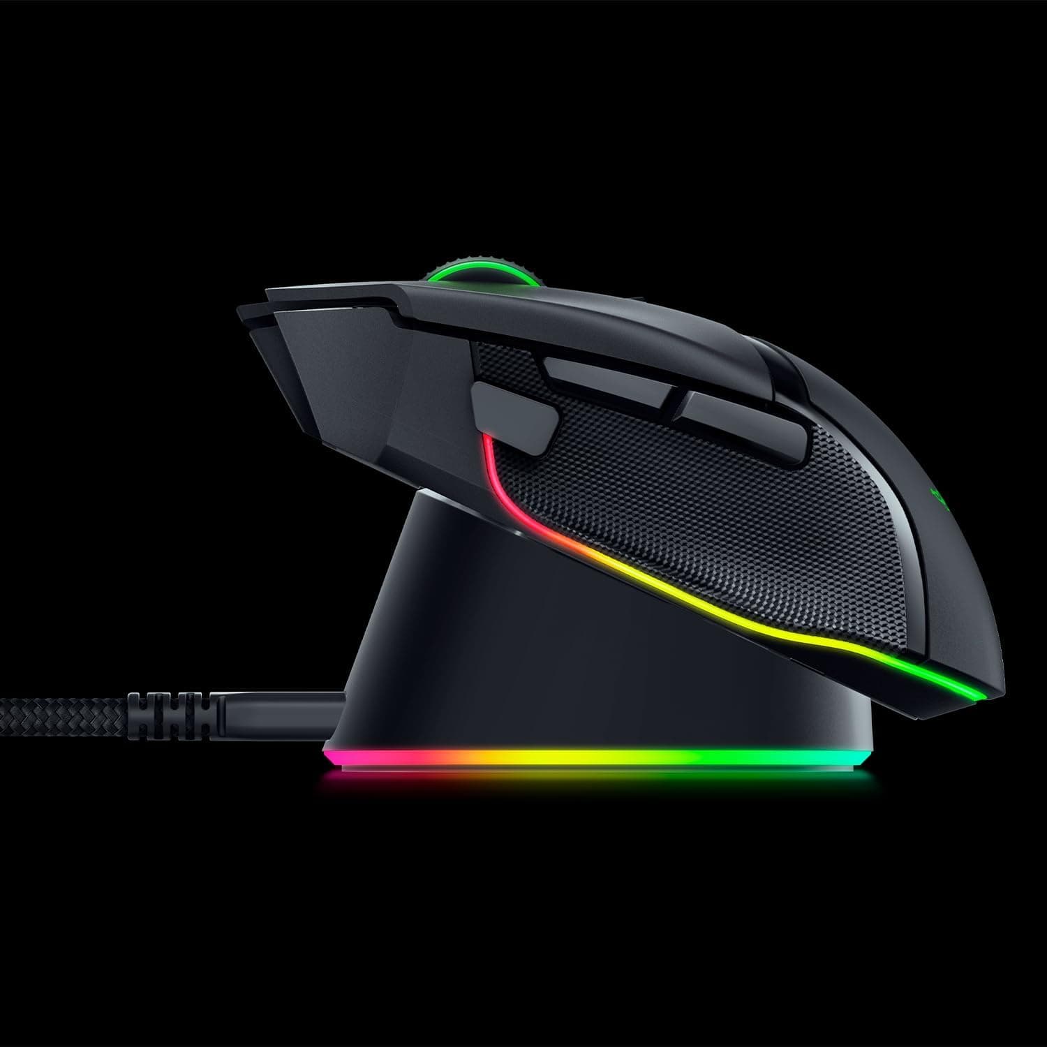 پایه شارژ ماوس گیمینگ Razer Mouse Dock Pro، مغناطیسی بیسیم، Hyperspeed 4K، مشکی پایه شارژ ماوس گیمینگ Razer Mouse Dock Pro، مغناطیسی بیسیم، Hyperspeed 4K، مشکی