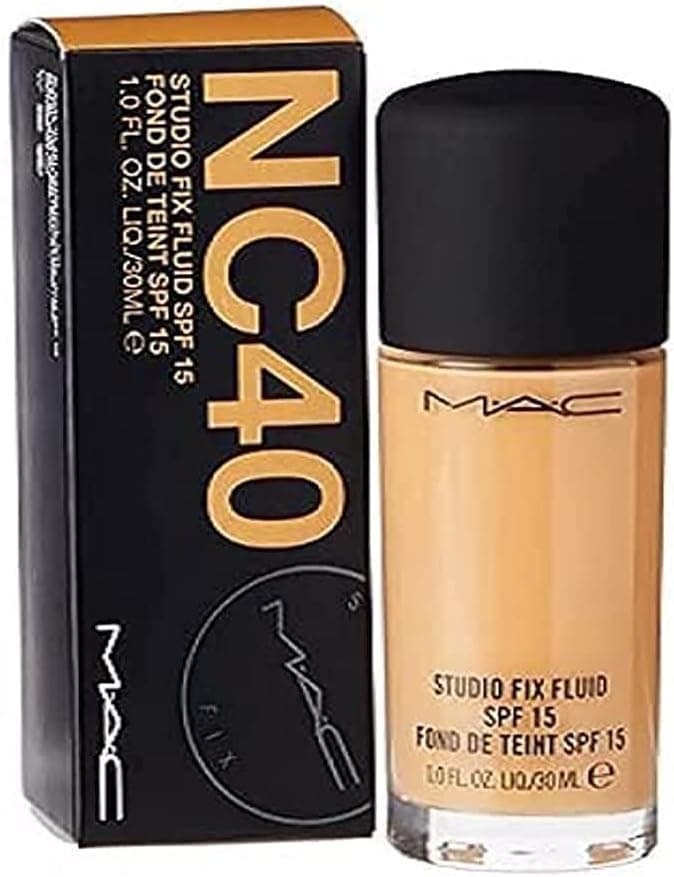 کرم پودر مایع مک Studio Fix Fluid با SPF 15 مدل NC40 ۱.۰۱ اونس تکعدد کرم پودر مایع مک Studio Fix Fluid با SPF 15 مدل NC40 ۱.۰۱ اونس تکعدد