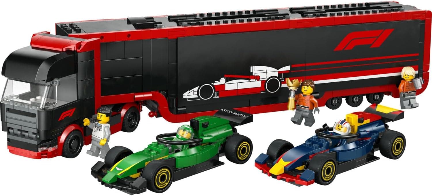 لگو City کامیون F1 با ماشینهای RB20 و AMR24 مدل 60445 لگو City کامیون F1 با ماشینهای RB20 و AMR24 مدل 60445