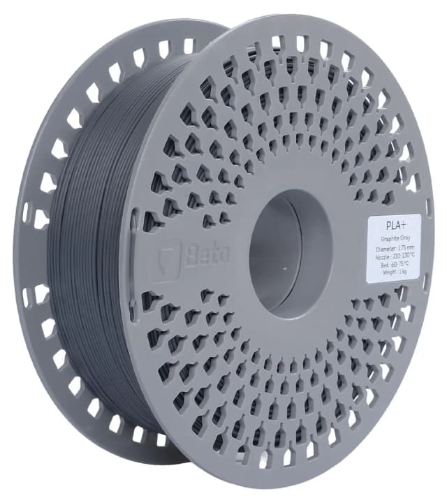 فیلامنت PLA+ Beta Filament گرافیت خاکستری فیلامنت PLA+ Beta Filament گرافیت خاکستری