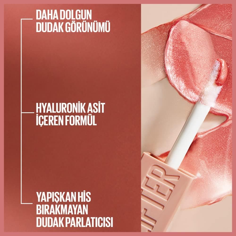 ست آرایشی Maybelline ریمل Cosmic Black و لیپ گلاس Lifter Gloss مدل 016 زنگاری ست آرایشی Maybelline ریمل Cosmic Black و لیپ گلاس Lifter Gloss مدل 016 زنگاری