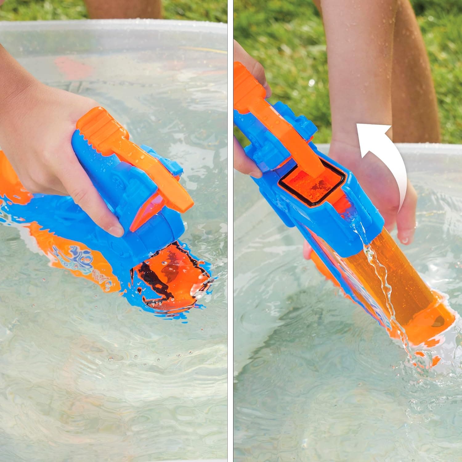 تفنگ آبپاش Nerf با پرکردن چرخشی، ۴ حالت پاشش و مخزن 30 Sıvı Ons تفنگ آبپاش Nerf با پرکردن چرخشی، ۴ حالت پاشش و مخزن 30 Sıvı Ons