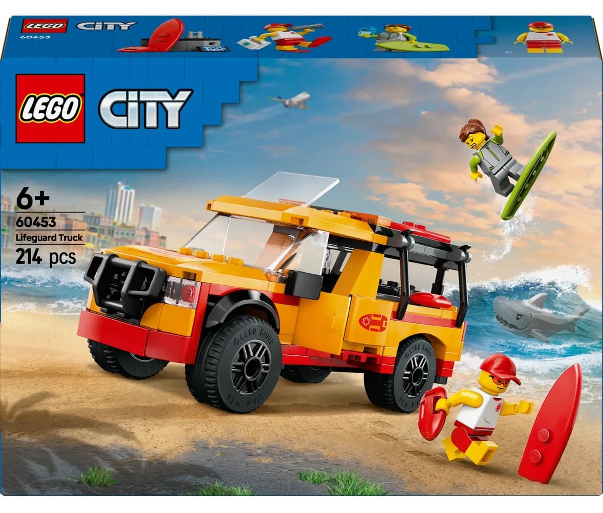 لگو City کامیونت نجات غریق مدل 60453 214P لگو City کامیونت نجات غریق مدل 60453 214P