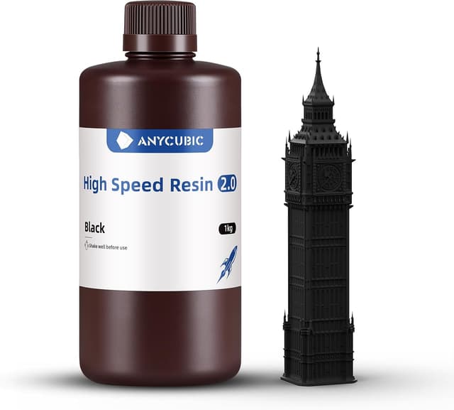 رزین پرینتر سه بعدی ANYCUBIC پرسرعت 2.0 مناسب سری Photon Mono M5s/M7 رزین پرینتر سه بعدی ANYCUBIC پرسرعت 2.0 مناسب سری Photon Mono M5s/M7