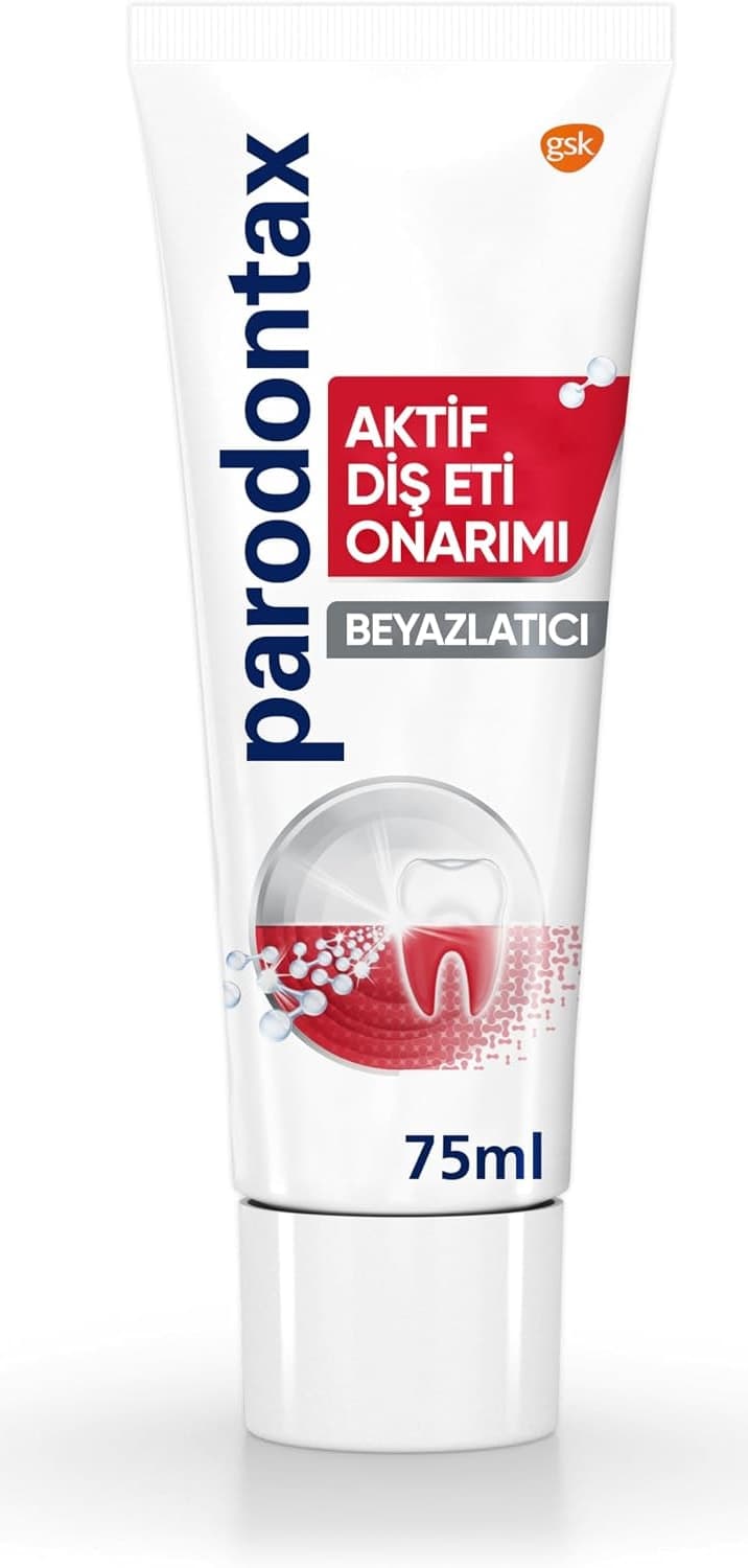 خمیردندان سفیدکننده Parodontax با ترمیم فعال لثه 75 ml خمیردندان سفیدکننده Parodontax با ترمیم فعال لثه 75 ml