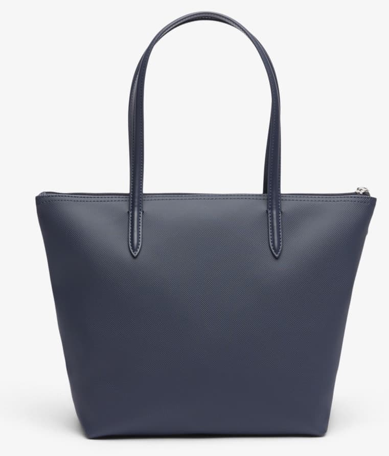 کیف دوشی کوچک زنانه Lacoste سرمهای مدل L.12.12 کیف دوشی کوچک زنانه Lacoste سرمهای مدل L.12.12