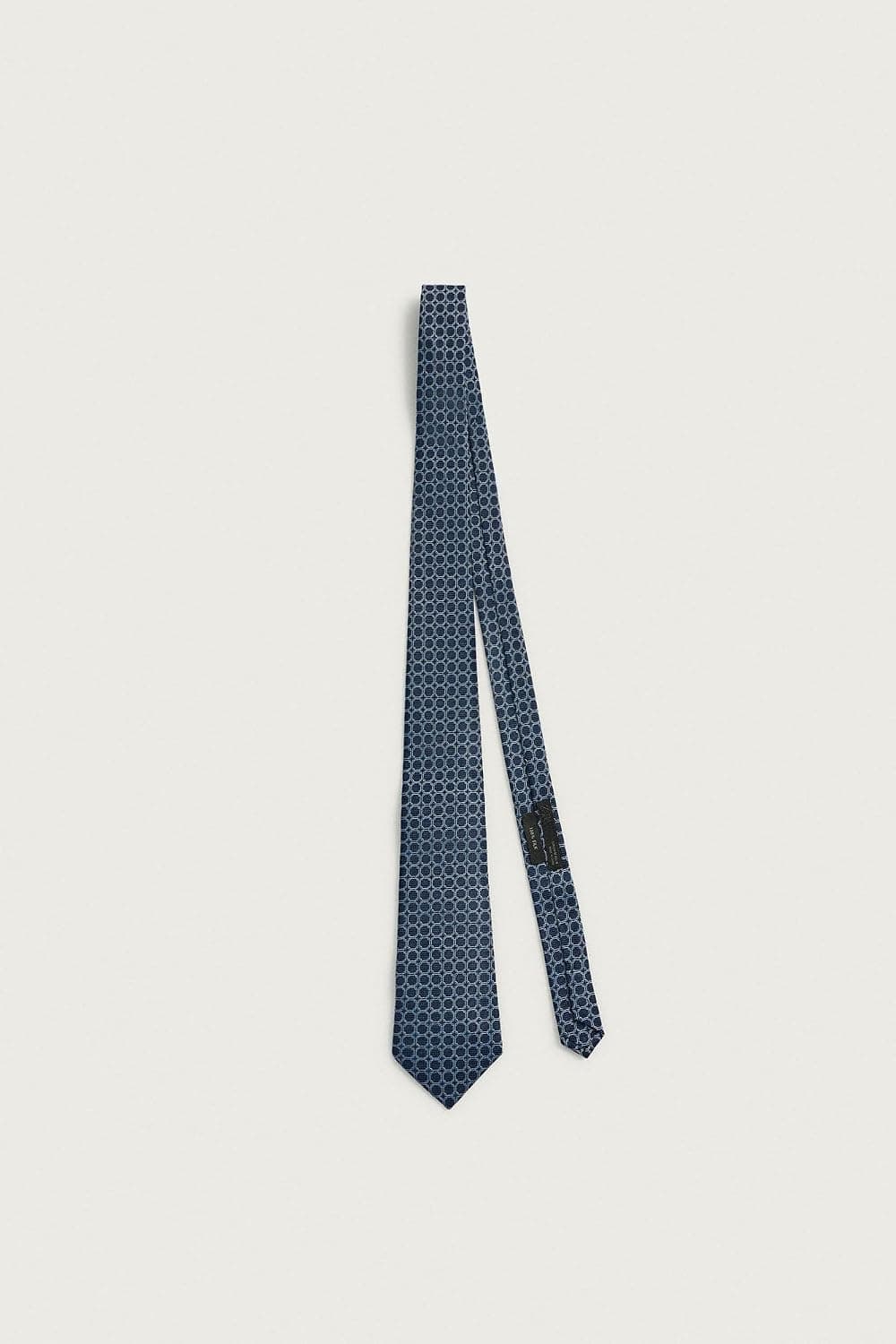 کراوات مردانه Zara ابریشمی %100 ژاکارد هندسی کراوات مردانه Zara ابریشمی %100 ژاکارد هندسی