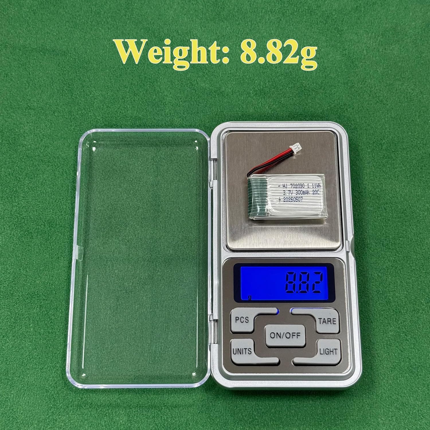 باتری لیتیومی 3.7V 300mAh دوعددی HAWK'S WORK برای اسباببازی و مدل رادیوکنترلی (PH1.25) باتری لیتیومی 3.7V 300mAh دوعددی HAWK'S WORK برای اسباببازی و مدل رادیوکنترلی (PH1.25)