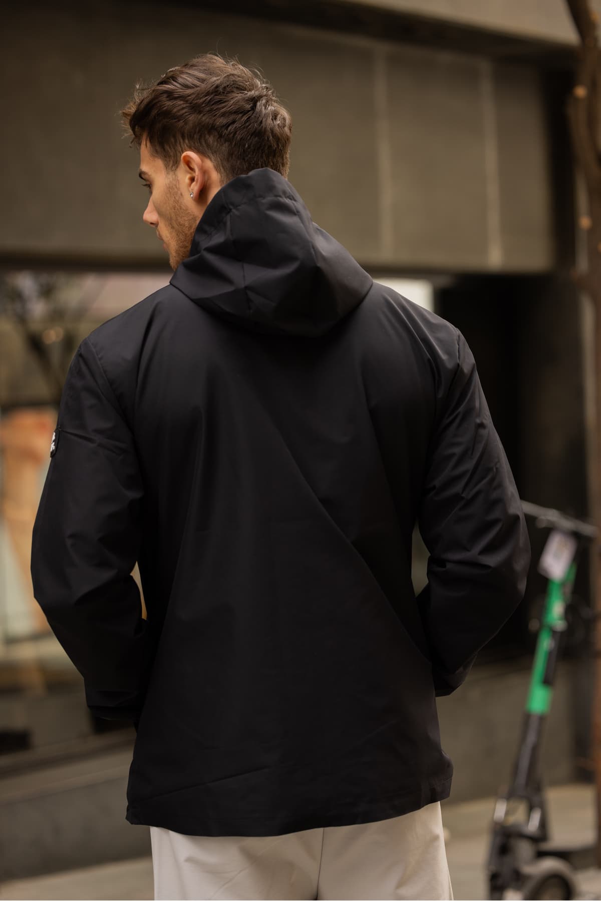 بادگیر بارانی مردانه 3MODA کلاهدار ضدآب با آستر داخلی بادگیر بارانی مردانه 3MODA کلاهدار ضدآب با آستر داخلی