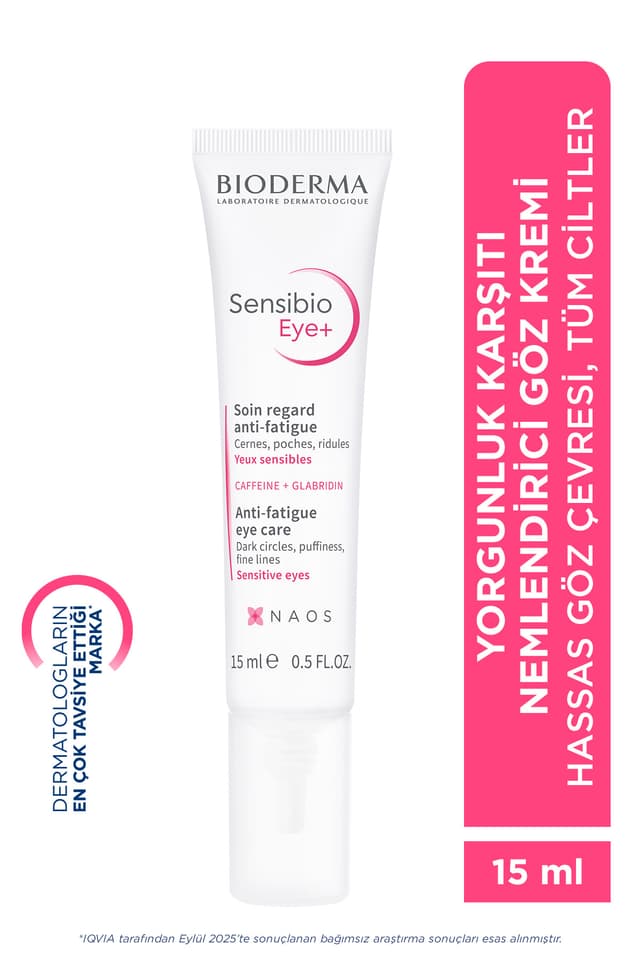 کرم دور چشم Bioderma Sensibio Eye+ نمرسان ضد خستگی و خطوط ریز 15 ml کرم دور چشم Bioderma Sensibio Eye+ نمرسان ضد خستگی و خطوط ریز 15 ml