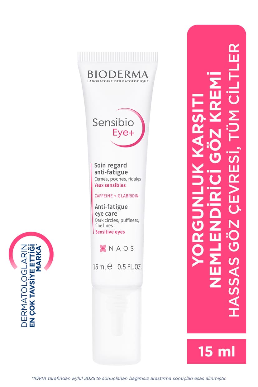 کرم دور چشم Bioderma Sensibio Eye+ نمرسان ضد خستگی و خطوط ریز 15 ml کرم دور چشم Bioderma Sensibio Eye+ نمرسان ضد خستگی و خطوط ریز 15 ml
