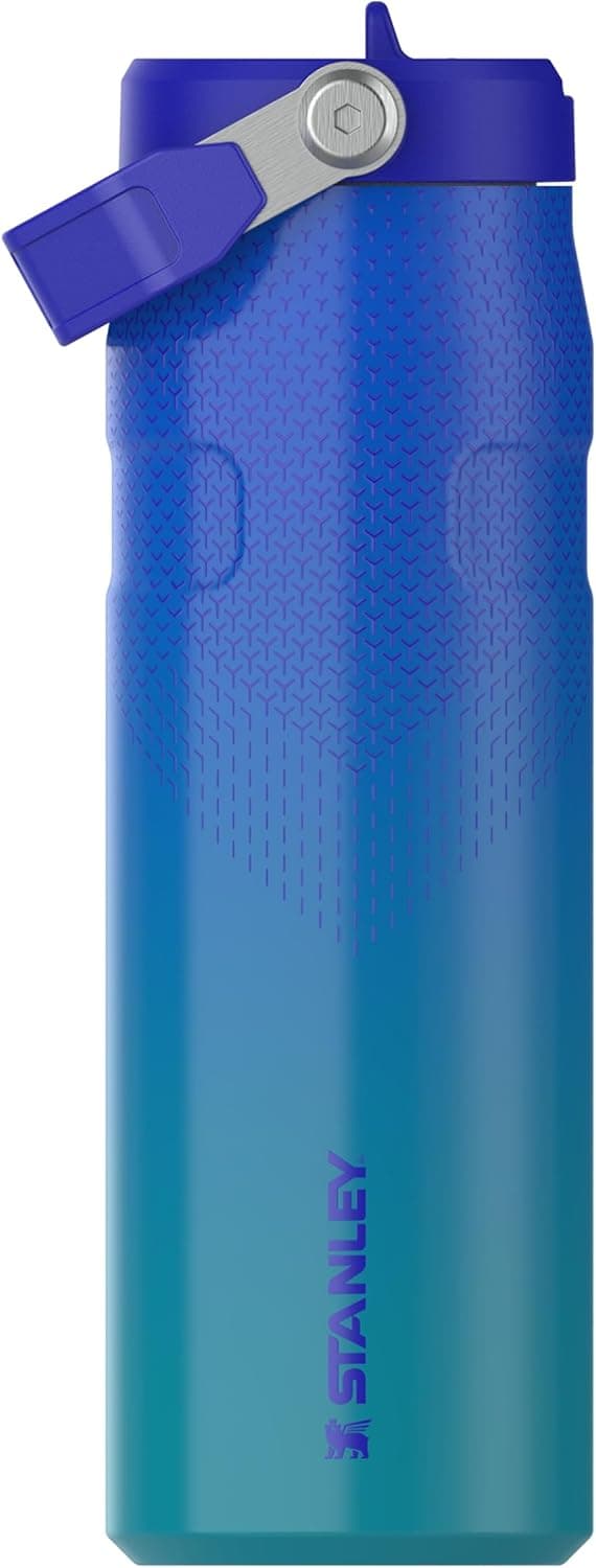 قمقمه Stanley IceFlow Aerolight Flip Straw 2.0 با نی 0.7 Litre آبی اقیانوسی قمقمه Stanley IceFlow Aerolight Flip Straw 2.0 با نی 0.7 Litre آبی اقیانوسی