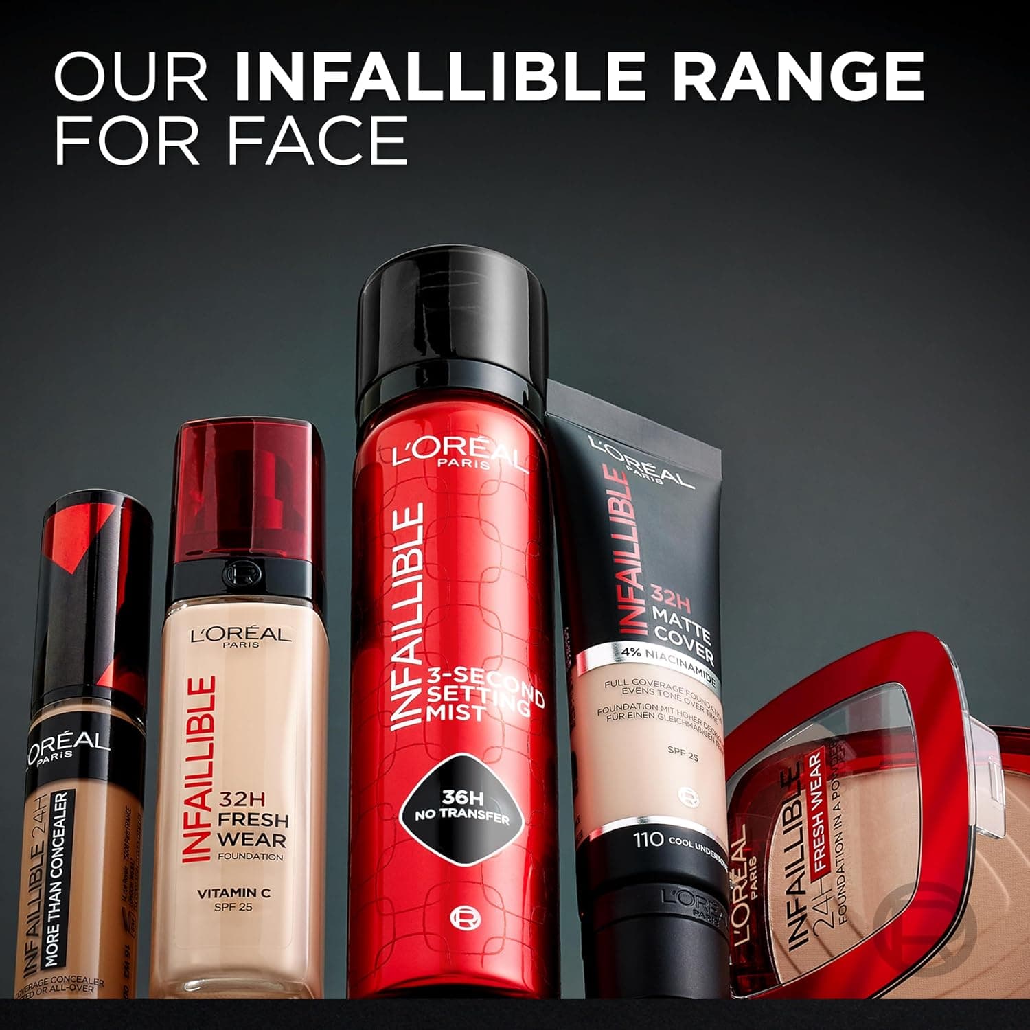 اسپری تثبیتکننده آرایش L'Oréal Paris Infallible مهپاش میکروفاین تا 36 ساعت 1.76 Fl Oz اسپری تثبیتکننده آرایش L'Oréal Paris Infallible مهپاش میکروفاین تا 36 ساعت 1.76 Fl Oz