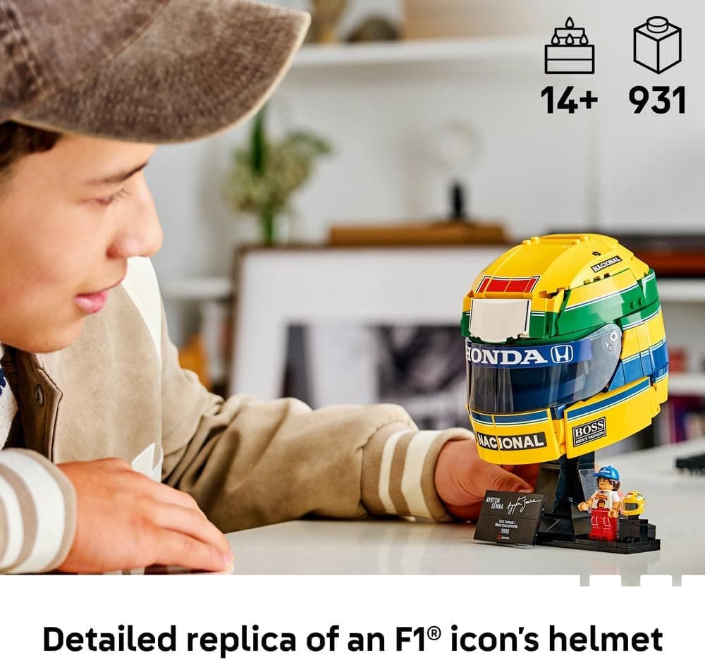لگو Editions کلاه ایمنی Ayrton Senna مدل 43024 لگو Editions کلاه ایمنی Ayrton Senna مدل 43024