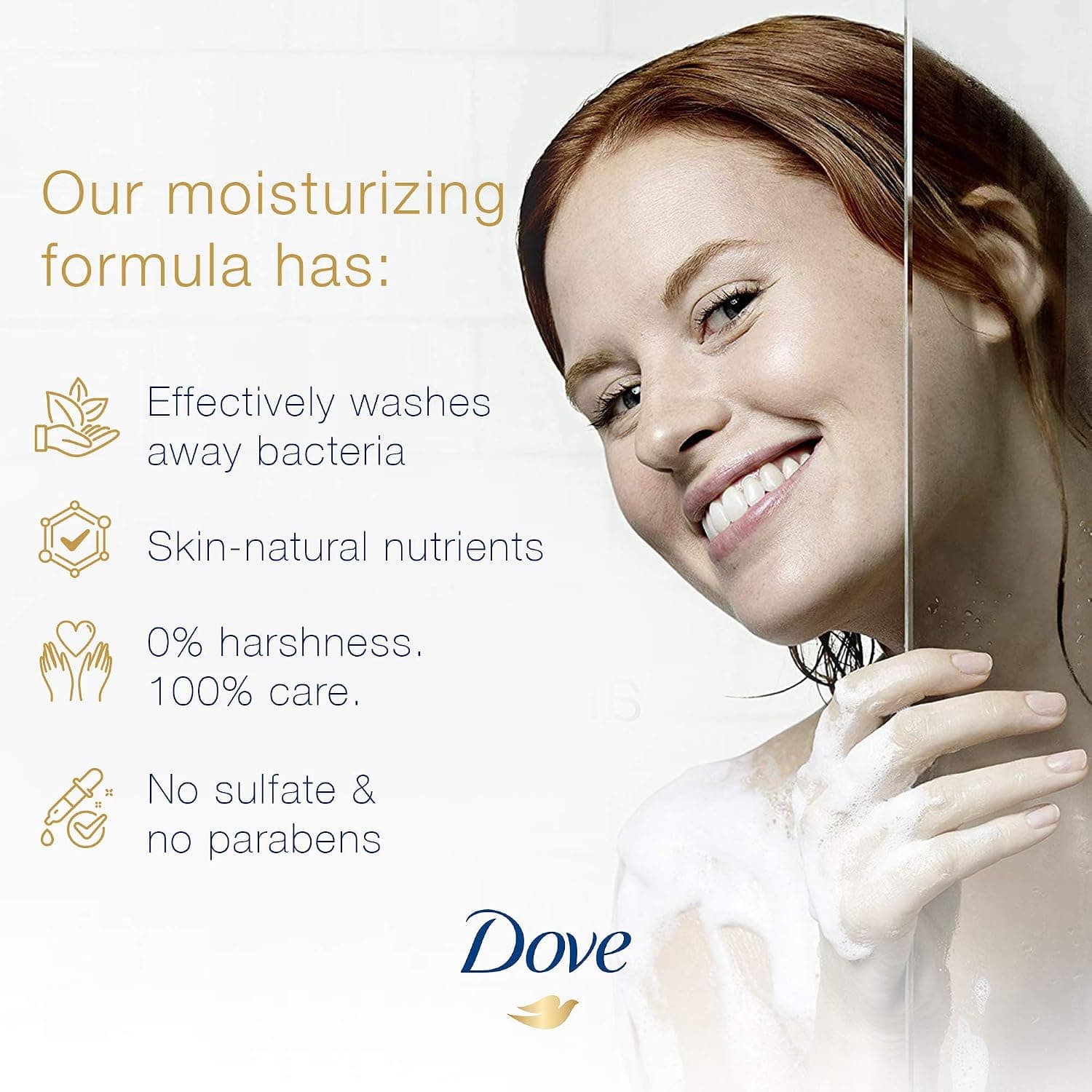 ژل شستشوی بدن Dove مغذی عمیق آبرسانی فوری اصلی بدون سولفات و پارابن 750ml ژل شستشوی بدن Dove مغذی عمیق آبرسانی فوری اصلی بدون سولفات و پارابن 750ml