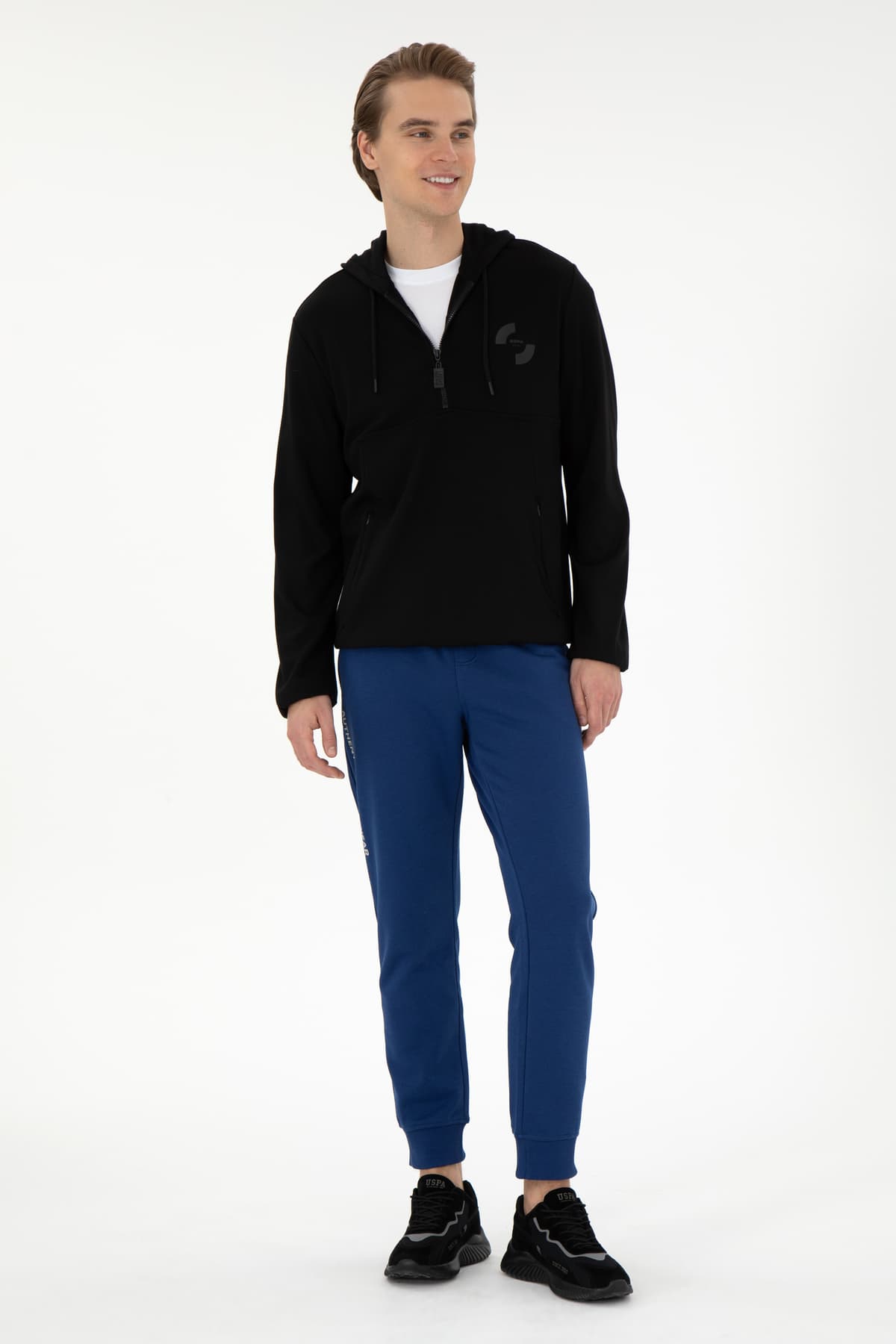 سوئیشرت مردانه U.S. Polo Assn. مشکی مدل 50290860-VR046 سوئیشرت مردانه U.S. Polo Assn. مشکی مدل 50290860-VR046