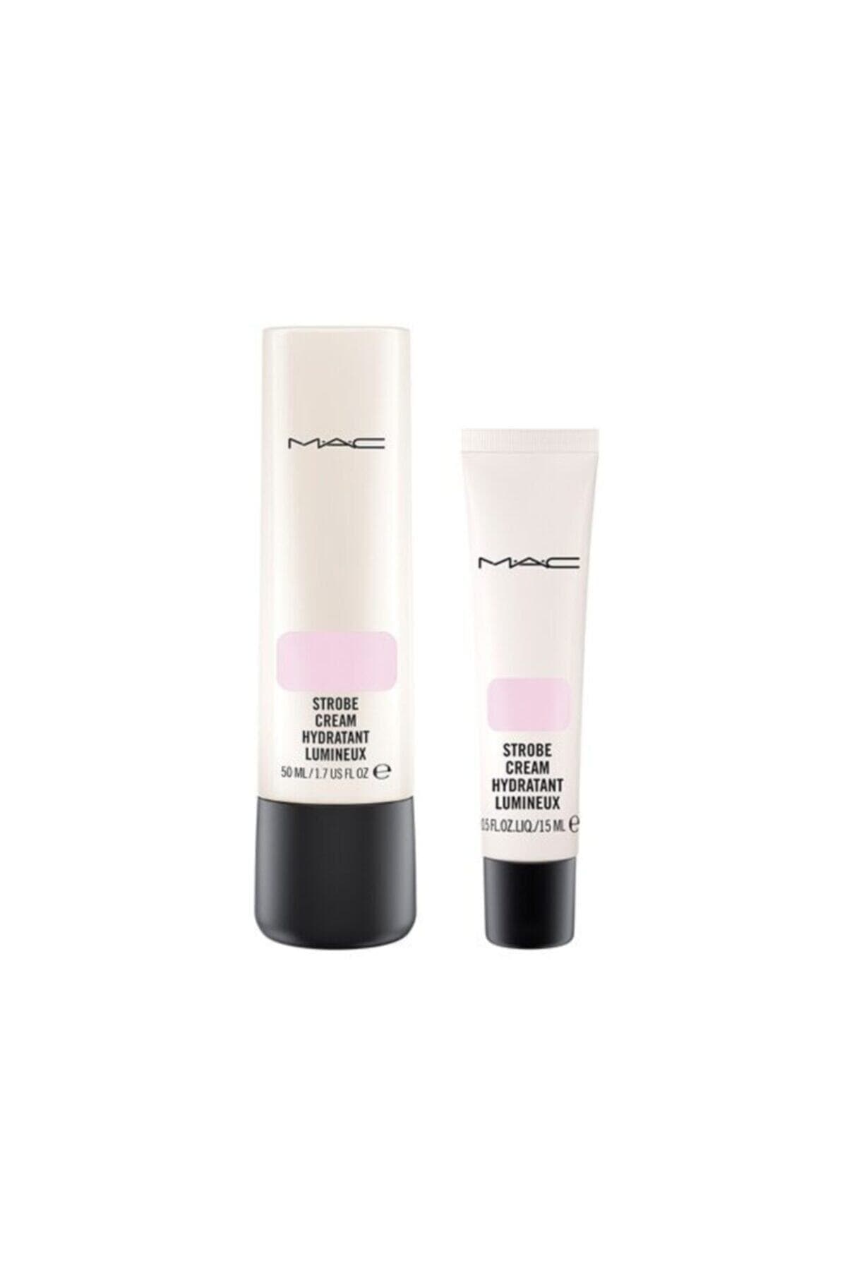 کرم روشنکننده و پایه آرایش Mac Strobe Cream Pinklight سایز سفری 15 ml کرم روشنکننده و پایه آرایش Mac Strobe Cream Pinklight سایز سفری 15 ml