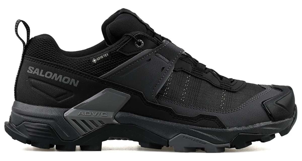 کفش پیادهروی و دویدن مردانه Salomon Gore-Tex مدل X Ultra 5 مشکی کفش پیادهروی و دویدن مردانه Salomon Gore-Tex مدل X Ultra 5 مشکی