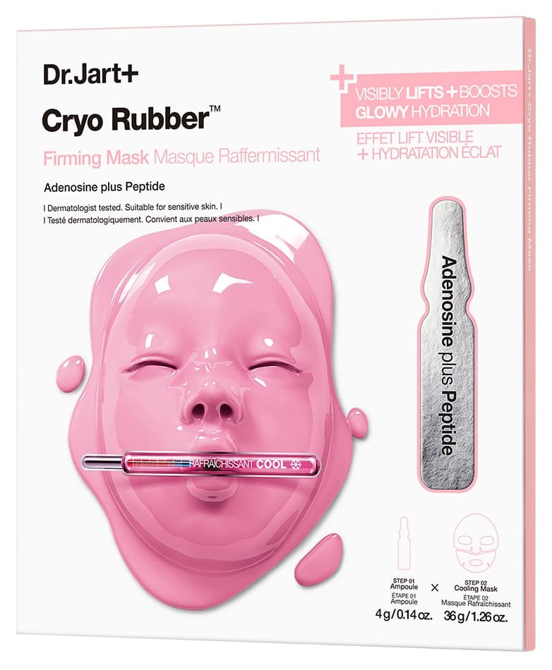 ماسک سفتکننده Dr.Jart+ Cryo Rubber حاوی آدنوزین و پپتید 40GM/1.4OZ ماسک سفتکننده Dr.Jart+ Cryo Rubber حاوی آدنوزین و پپتید 40GM/1.4OZ