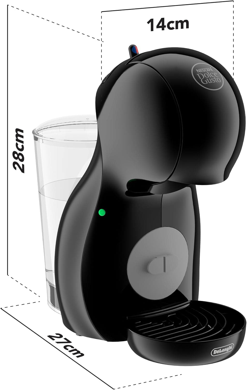 دستگاه قهوه ساز کپسولی De'Longhi Nescafé Dolce Gusto مدل Piccolo XS کامپکت دستگاه قهوه ساز کپسولی De'Longhi Nescafé Dolce Gusto مدل Piccolo XS کامپکت