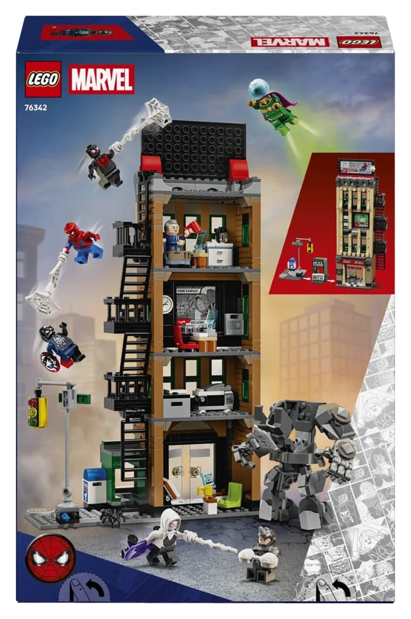 لگو Marvel Spider-Man vs. Mysterio Daily Bugle مدل 76342 لگو Marvel Spider-Man vs. Mysterio Daily Bugle مدل 76342