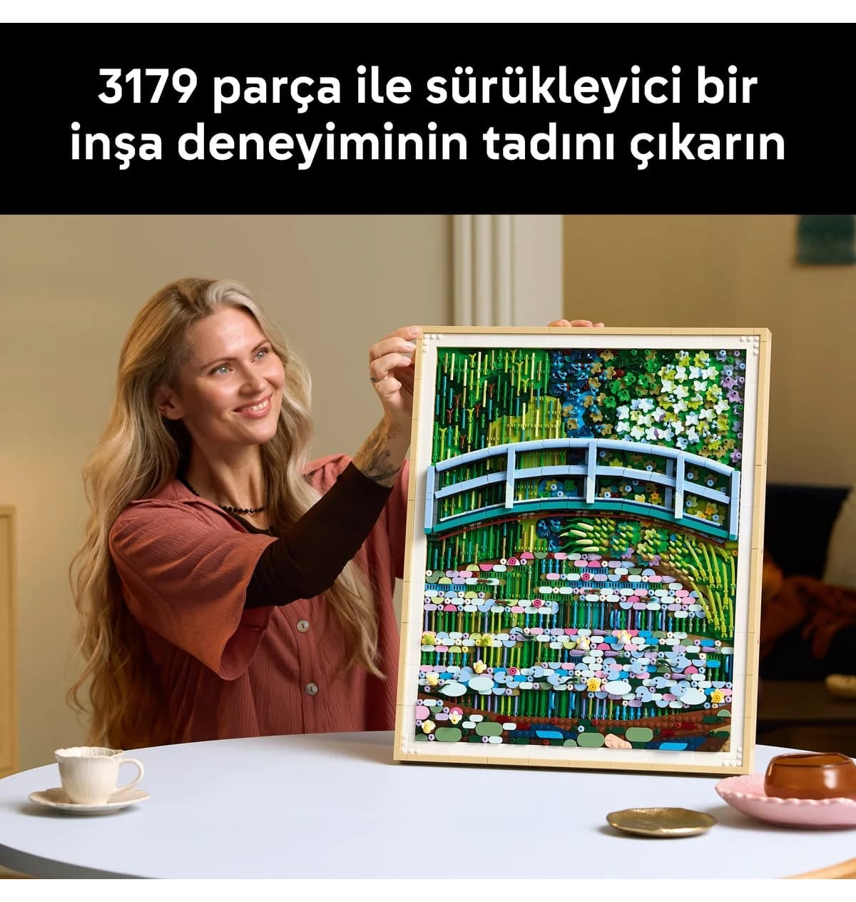 لگو Art Claude Monet پل نیلوفر مدل 31220 18+ 3179 قطعه لگو Art Claude Monet پل نیلوفر مدل 31220 18+ 3179 قطعه