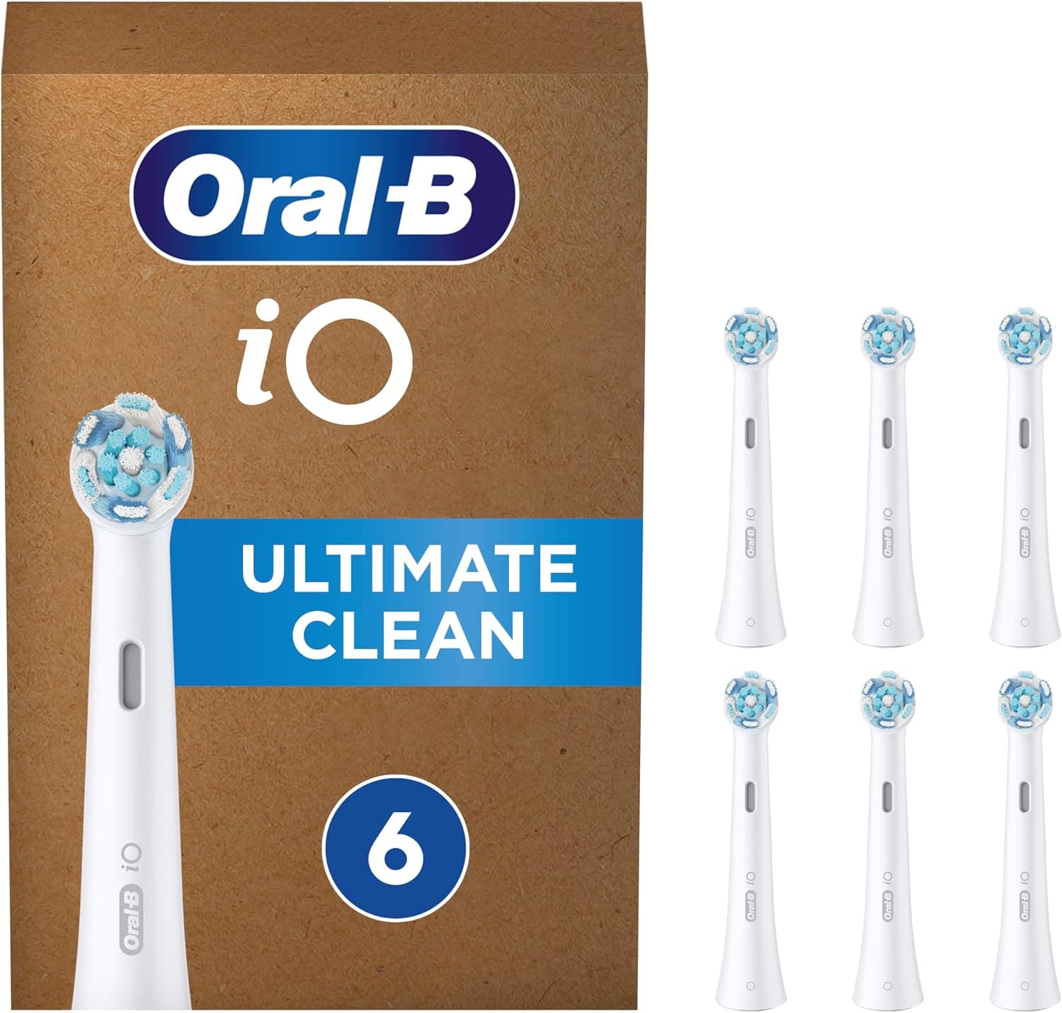 سری یدک مسواک برقی برای Oral-B iO Ultimate Clean مشکی بسته 4 عددی سری یدک مسواک برقی برای Oral-B iO Ultimate Clean مشکی بسته 4 عددی