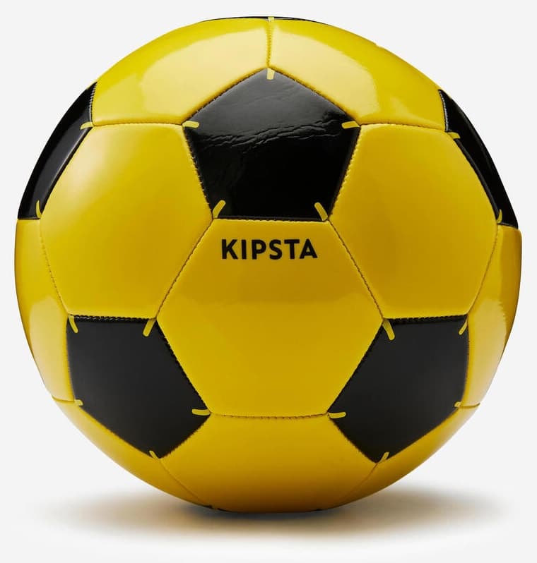 توپ فوتبال Decathlon Kipsta شماره 5 زرد مدل First Kick توپ فوتبال Decathlon Kipsta شماره 5 زرد مدل First Kick