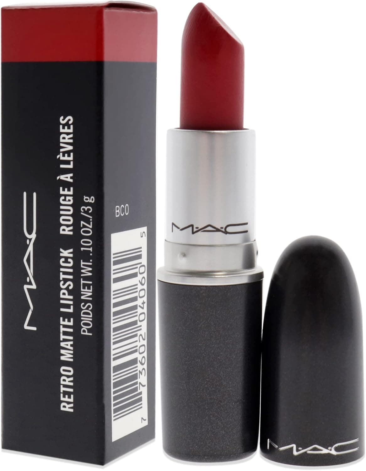 رژ لب مت MAC مدل Ruby Woo وزن 30 گرم 773602040605 رژ لب مت MAC مدل Ruby Woo وزن 30 گرم 773602040605