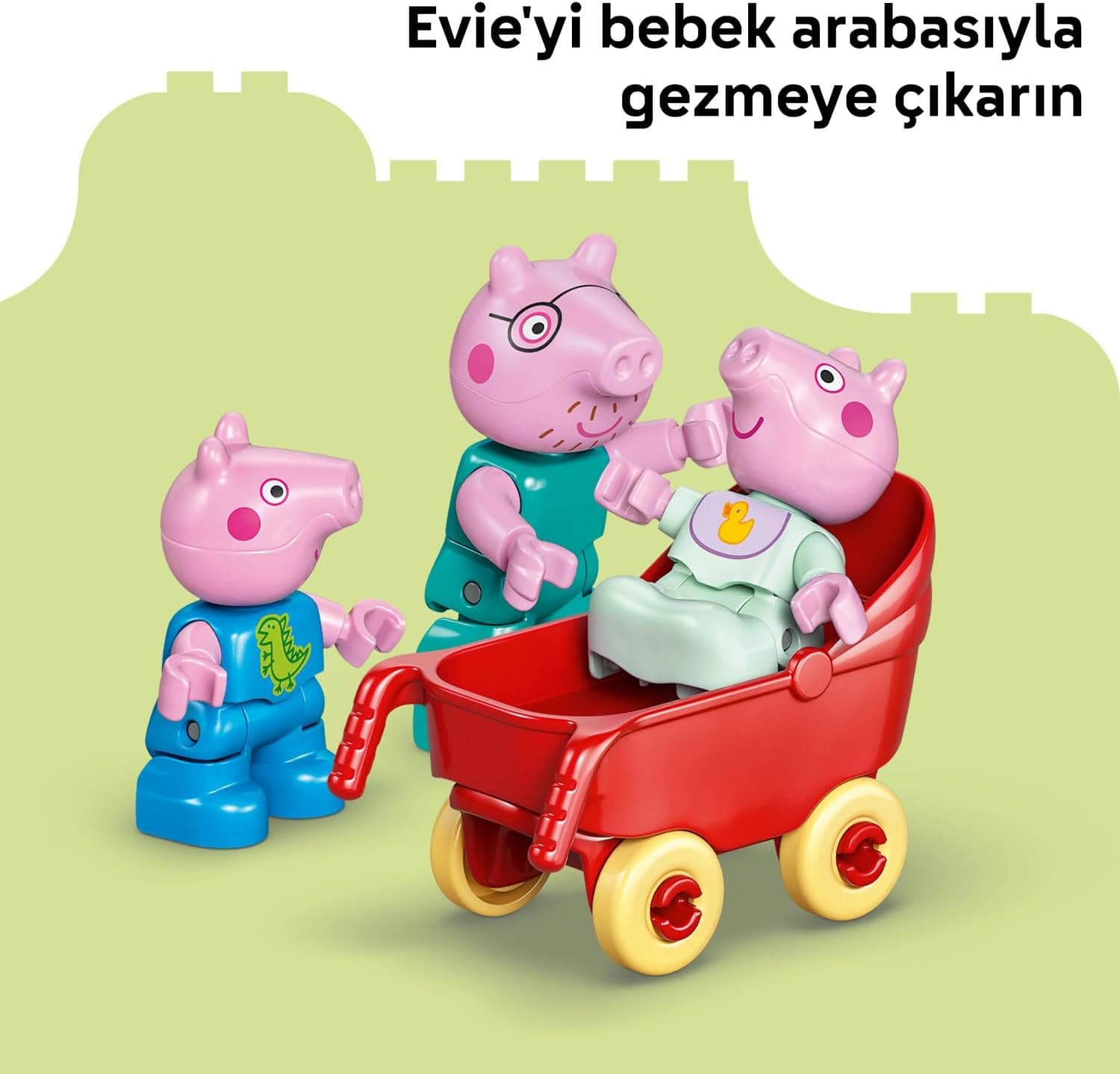 لگو DUPLO خانه خانواده Peppa Pig مدل 10467 لگو DUPLO خانه خانواده Peppa Pig مدل 10467