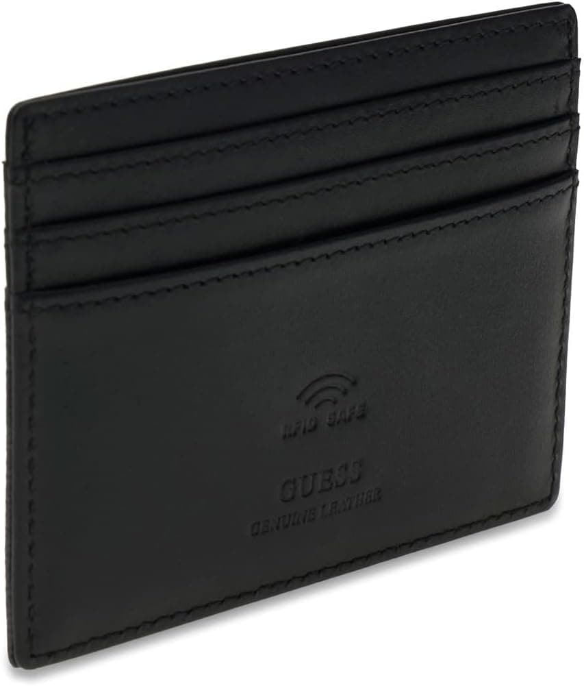 کارتخوری چرمی مردانه GUESS Ford مشکی تکسایز مدل SMVELELEA25 کارتخوری چرمی مردانه GUESS Ford مشکی تکسایز مدل SMVELELEA25