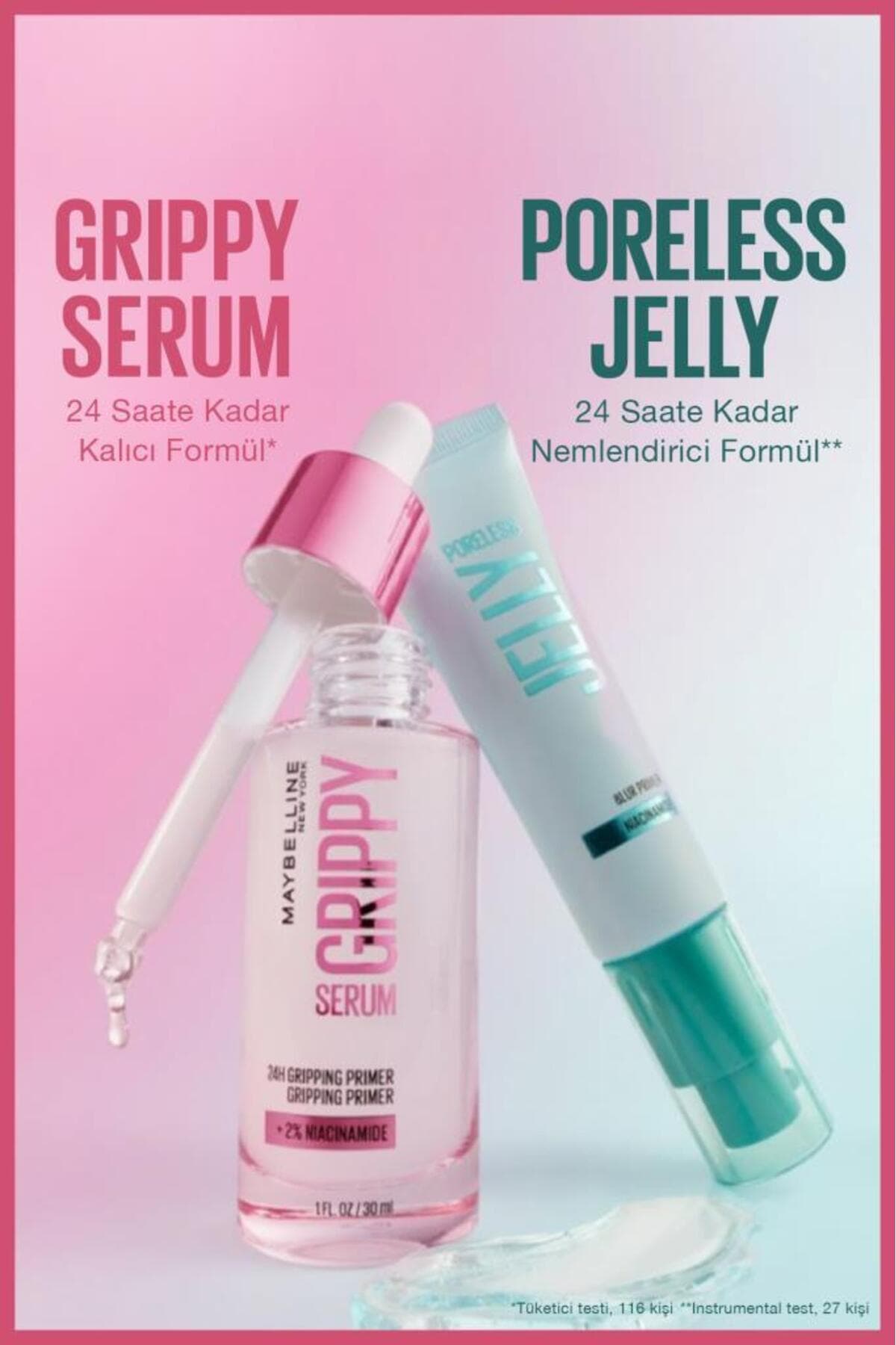 پرایمر آرایشی Maybelline New York سرمی تثبیتکننده آرایش مدل Grippy پرایمر آرایشی Maybelline New York سرمی تثبیتکننده آرایش مدل Grippy