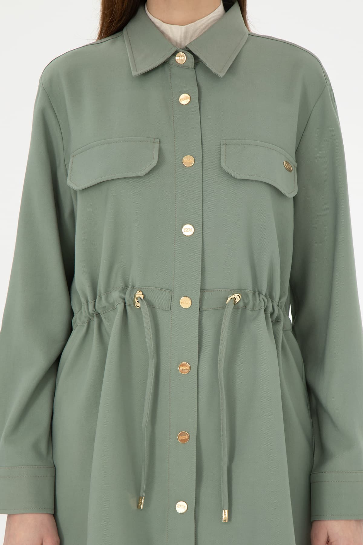 پیراهن زنانه U.S. Polo Assn. سبزآبی آستینبلند مدل 50289845-VR048 پیراهن زنانه U.S. Polo Assn. سبزآبی آستینبلند مدل 50289845-VR048