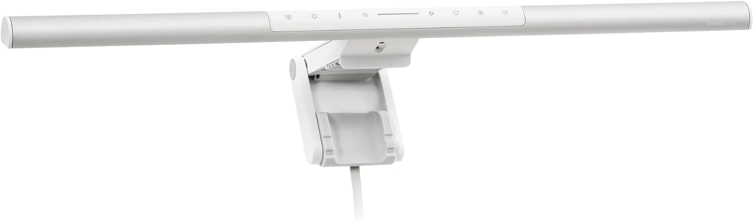 چراغ LED مانیتور BenQ ScreenBar Pro نقرهای با حسگر حرکتی چراغ LED مانیتور BenQ ScreenBar Pro نقرهای با حسگر حرکتی