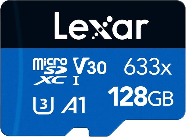کارت حافظه MicroSD Lexar 128GB 633x MicroSDXC UHS-I U3 100/45 MB/sn کارت حافظه MicroSD Lexar 128GB 633x MicroSDXC UHS-I U3 100/45 MB/sn