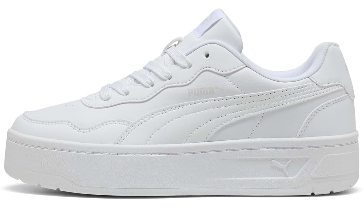 کفش ورزشی یونیسکس Puma سفید Court Lally Skye مدل 400368 کفش ورزشی یونیسکس Puma سفید Court Lally Skye مدل 400368