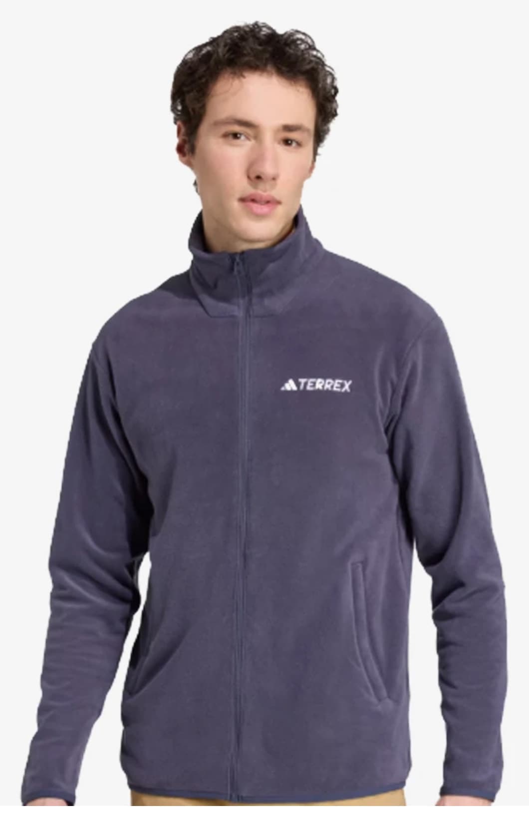 ژاکت پولار مردانه adidas زیپدار تمامطول Multi Essentials ژاکت پولار مردانه adidas زیپدار تمامطول Multi Essentials