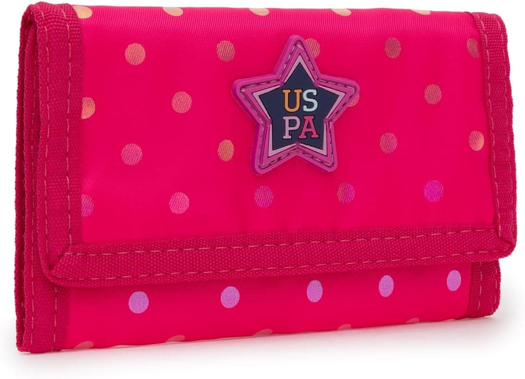 کیف پول دخترانه U.S. POLO ASSN. صورتی مدل 50315252-VR041 کیف پول دخترانه U.S. POLO ASSN. صورتی مدل 50315252-VR041