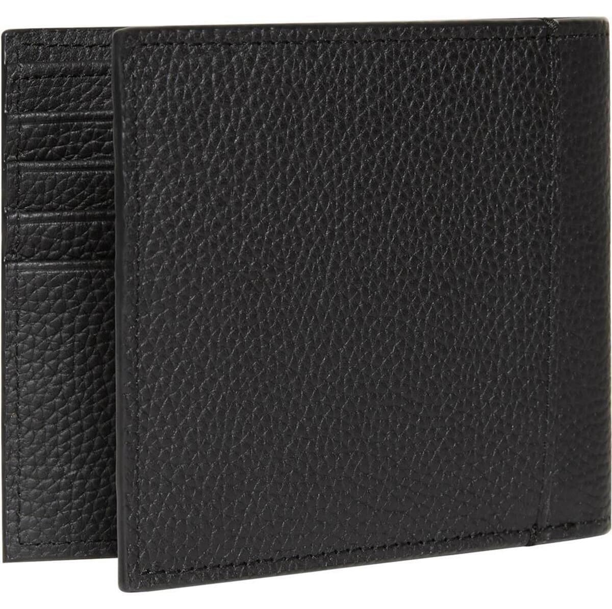 کیف پول مردانه Calvin Klein چرمی ساده جای نقدی و کارت مشکی مدل LV04D1062G-UB1 کیف پول مردانه Calvin Klein چرمی ساده جای نقدی و کارت مشکی مدل LV04D1062G-UB1