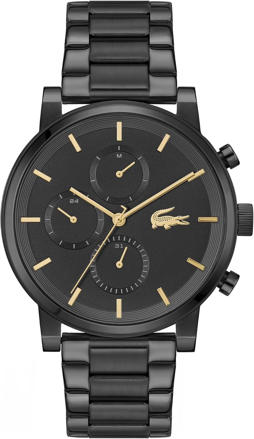 ساعت مچی مردانه Lacoste کلاسیک فولادی 43 mm مشکی مدل LAC2011451 ساعت مچی مردانه Lacoste کلاسیک فولادی 43 mm مشکی مدل LAC2011451